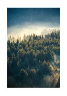 Misty Forest | Lav din egen plakat