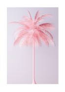 Pink Palm Tree | Lav din egen plakat