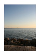 View Of The Ocean In Sunset | Lav din egen plakat