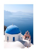 Santorini In Greece | Lav din egen plakat