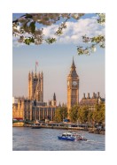 Big Ben In London During Spring | Lav din egen plakat