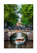 Canal In Amsterdam | Lav din egen plakat