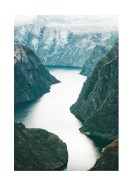 View Of Fjord In Norway | Lav din egen plakat