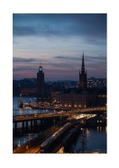 Stockholm By Night | Lav din egen plakat
