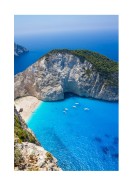 Navagio Beach In Greece | Lav din egen plakat
