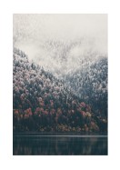 Foggy Forest | Lav din egen plakat