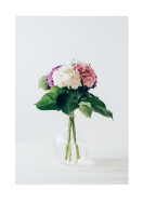 Hydrangea Flowers In Vase | Lav din egen plakat
