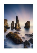 Sunrise At Coastline In Iceland | Lav din egen plakat