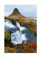 Icelandic Waterfall | Lav din egen plakat