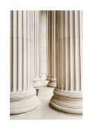 Row Of Marble Columns | Lav din egen plakat
