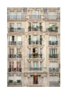 Building Facades In Paris | Lav din egen plakat